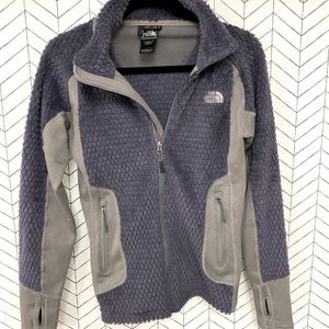 The North Face Womens Purple Full Zip Fleece